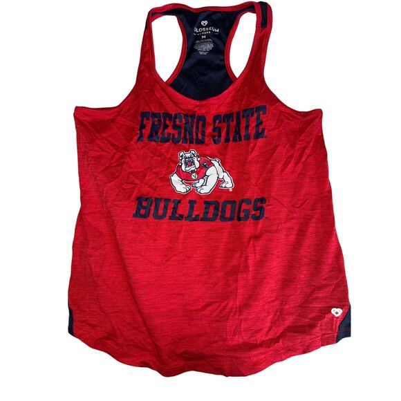 FRESNO STATE BULLDOGS tank shirt size Medium M - Picture 1 of 4